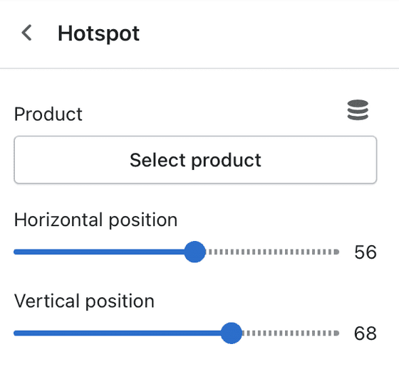 Hotspot block settings